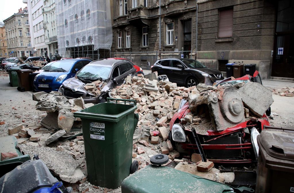 Erdbeben erschüttert Zagreb: Viele Verletzte und schwere Schäden