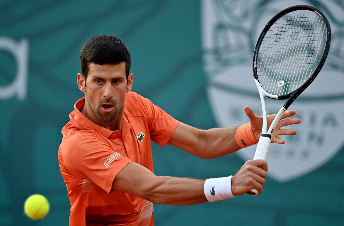 Novak Djokovic darf in Rom starten. (Archivbild) Foto: AFP/ANDREJ ISAKOVIC