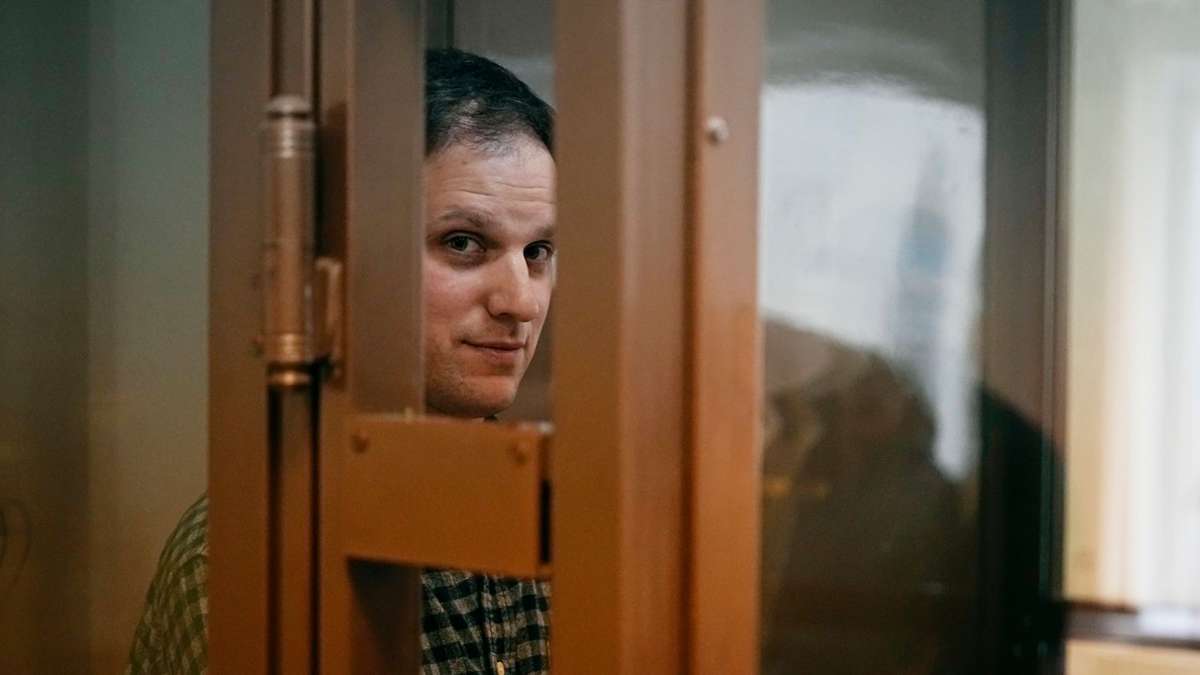 Justiz: US-Journalist Gershkovich bleibt in U-Haft in Moskau