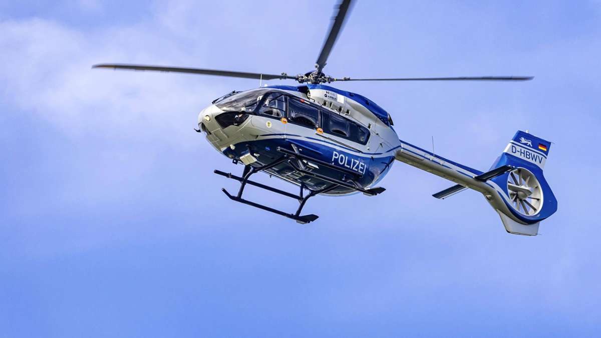 Polizeieinsatz in Stuttgart: Darum kreiste über dem Westen ein Hubschrauber