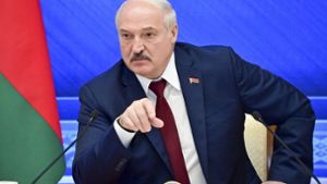 Lukaschenko auf doppelter Mission