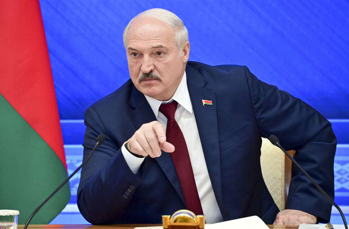 Alexander Lukaschenko: gewiefter Taktiker Foto: dpa/Andrei Stasevich