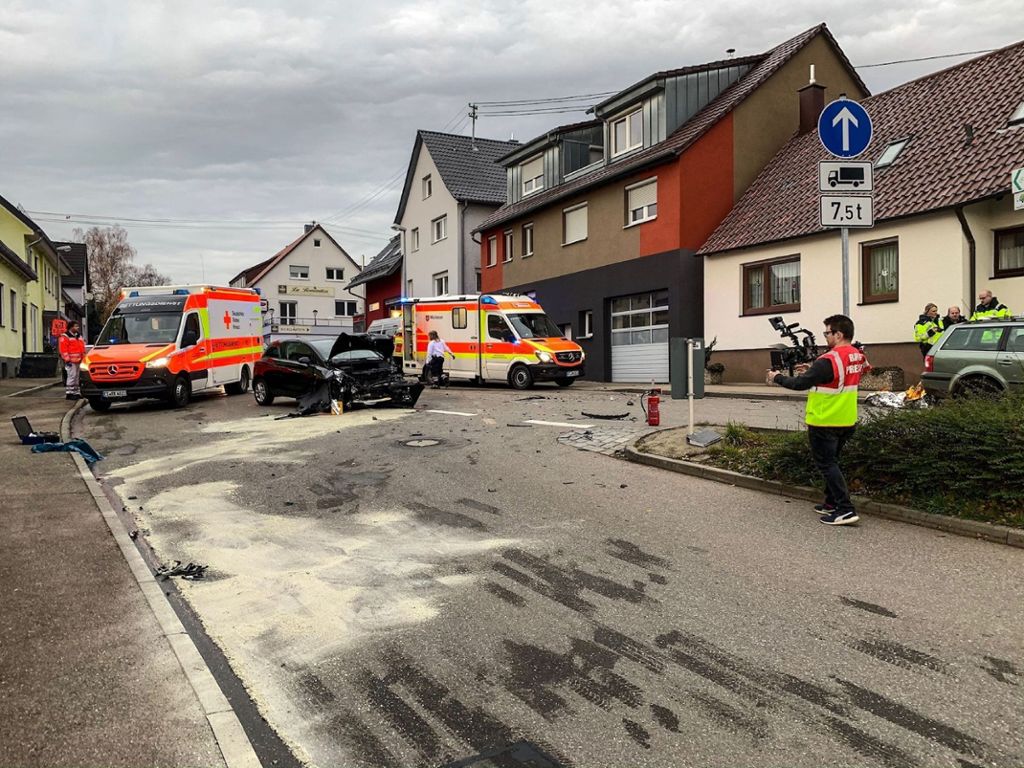 02.12.19 Eine Autofahrerin missachtete am Sonntag in Kohlberg die Vorfahrtsregeln