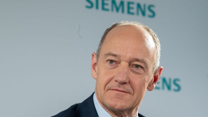 Siemens-Chef will Technologiekonzern nicht weiter umbauen