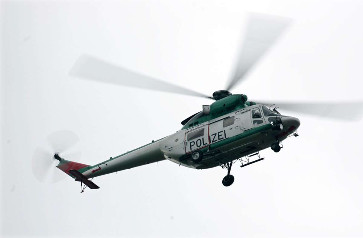 Polizeieinsatz in Stuttgart: Darum kreiste bis in die Nacht ein Hubschrauber über der Stadt