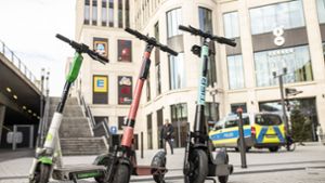 Stuttgart ist Hotspot für E-Scooter-Unfälle