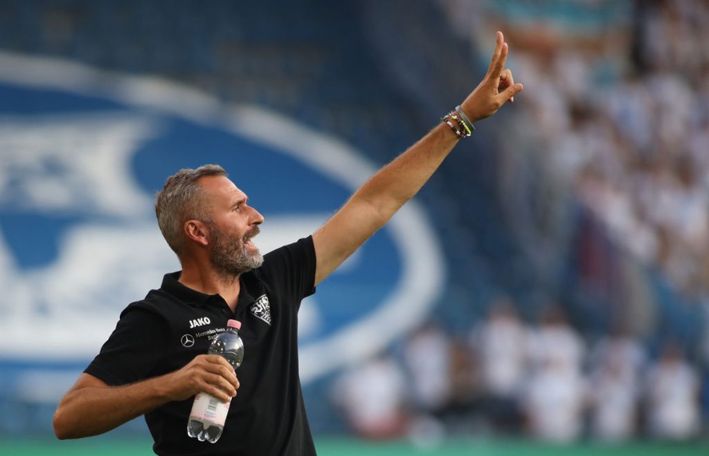 Keine Sanktionen von seinem Verein - aber vom DFB?: VfB-Coach Walter legt gegen Schiedsrichter nach