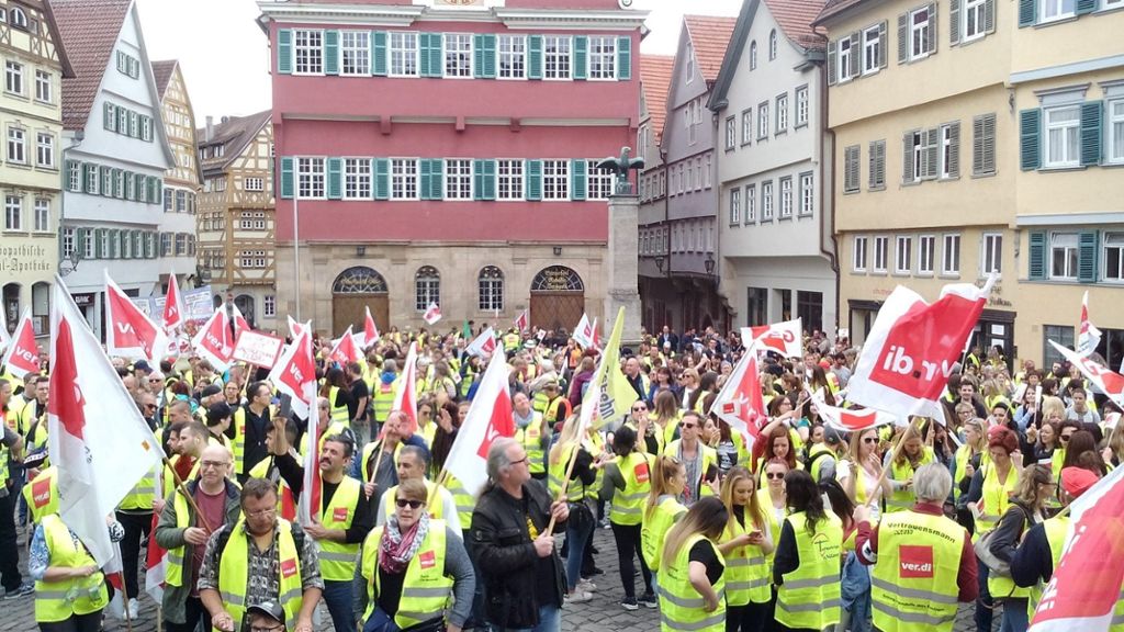 Busse, Kitas, Müllabfuhr, Bücherei, Verwaltung werden lahmgelegt: Streiks treffen Esslingen am Donnerstag