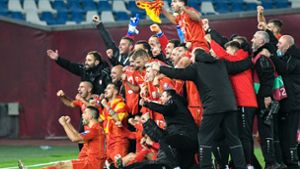 Nordmazedonien qualifiziert sich erstmals für die EM