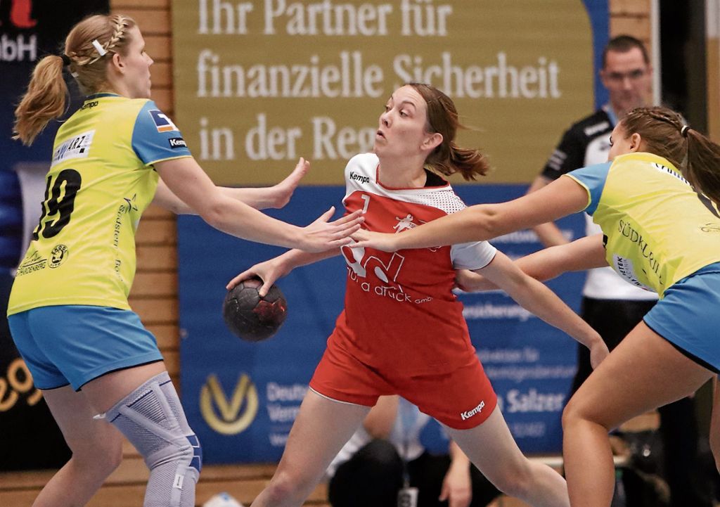 Die Handballerinnen des TSV Wolfschlugen feiern dank starker Abwehrleistung einen 21:18-Heimsieg gegen den SV Allensbach II: Wiedergutmachung geglückt