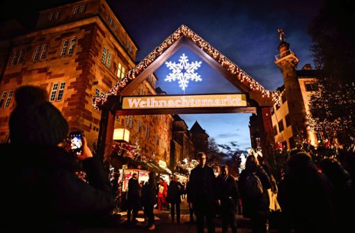 Der Stuttgarter Weihnachtsmarkt ist abgesagt. Foto: Lichtgut/Max Kovalenko