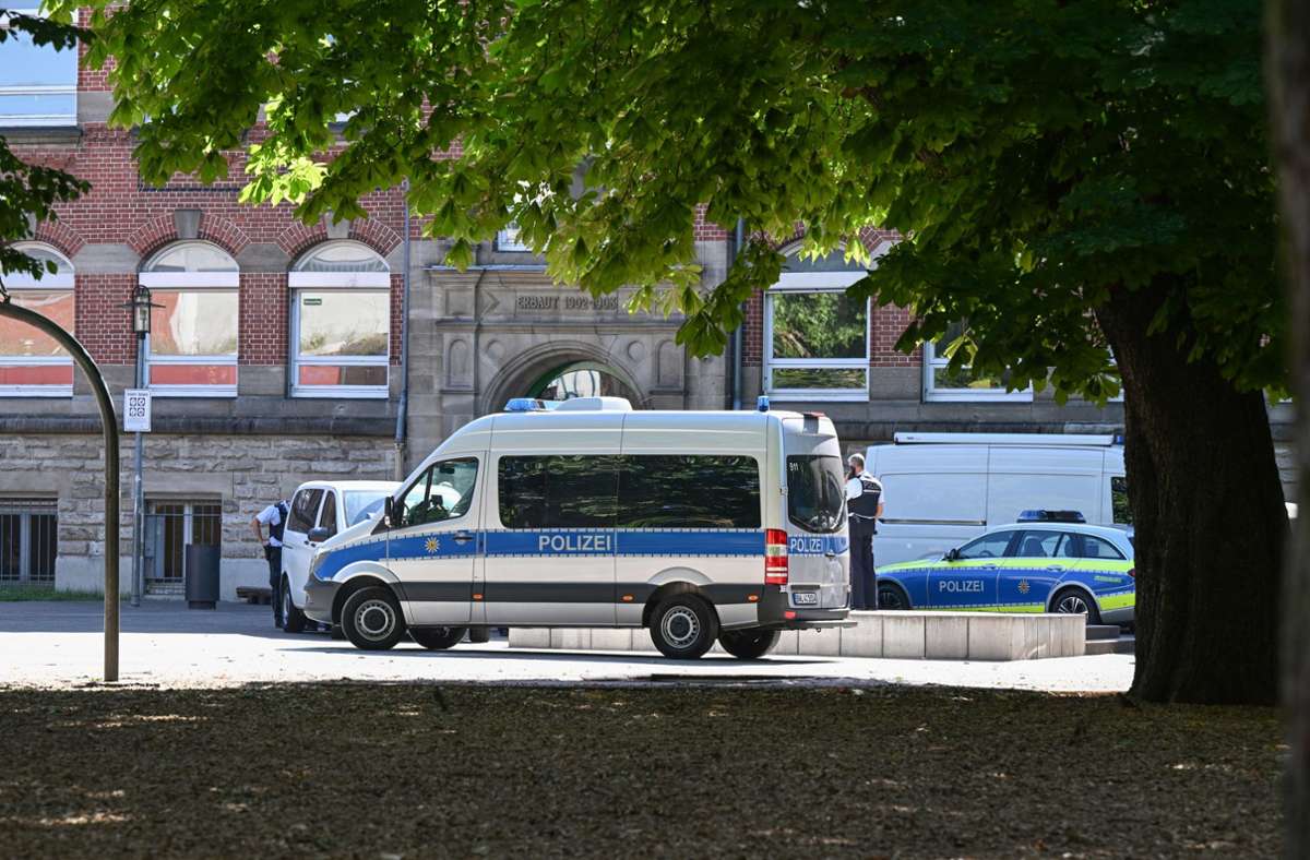 Die Polizei hat einen Tatverdächtigen festgenommen. Foto: dpa/Bernd Weißbrod