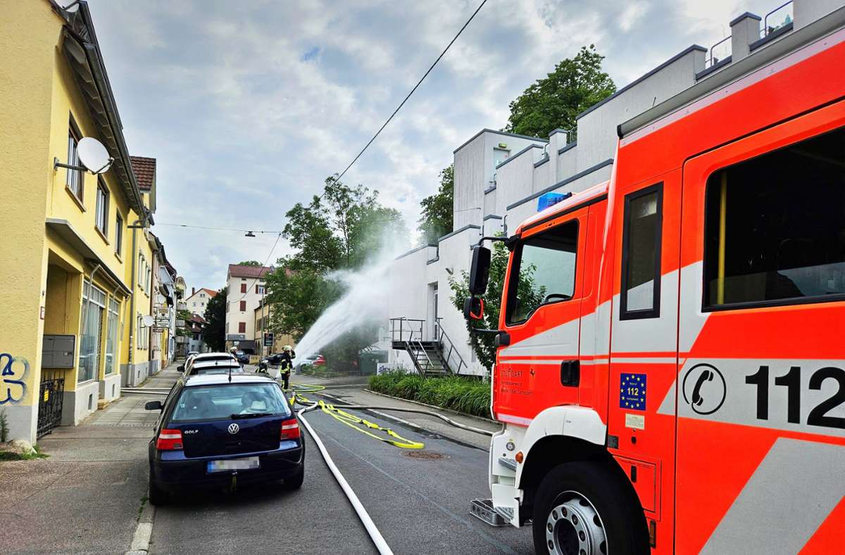 Feuerwehreinsatz in Stuttgart: Chlorgas-Alarm im Mineralbad Cannstatt
