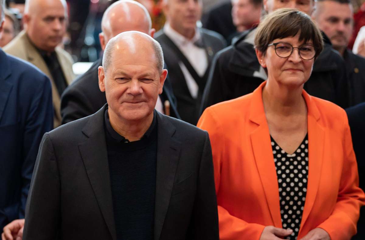 Saskia Esken und Olaf Scholz: SPD-Chefin spricht über ihre  Freundschaft