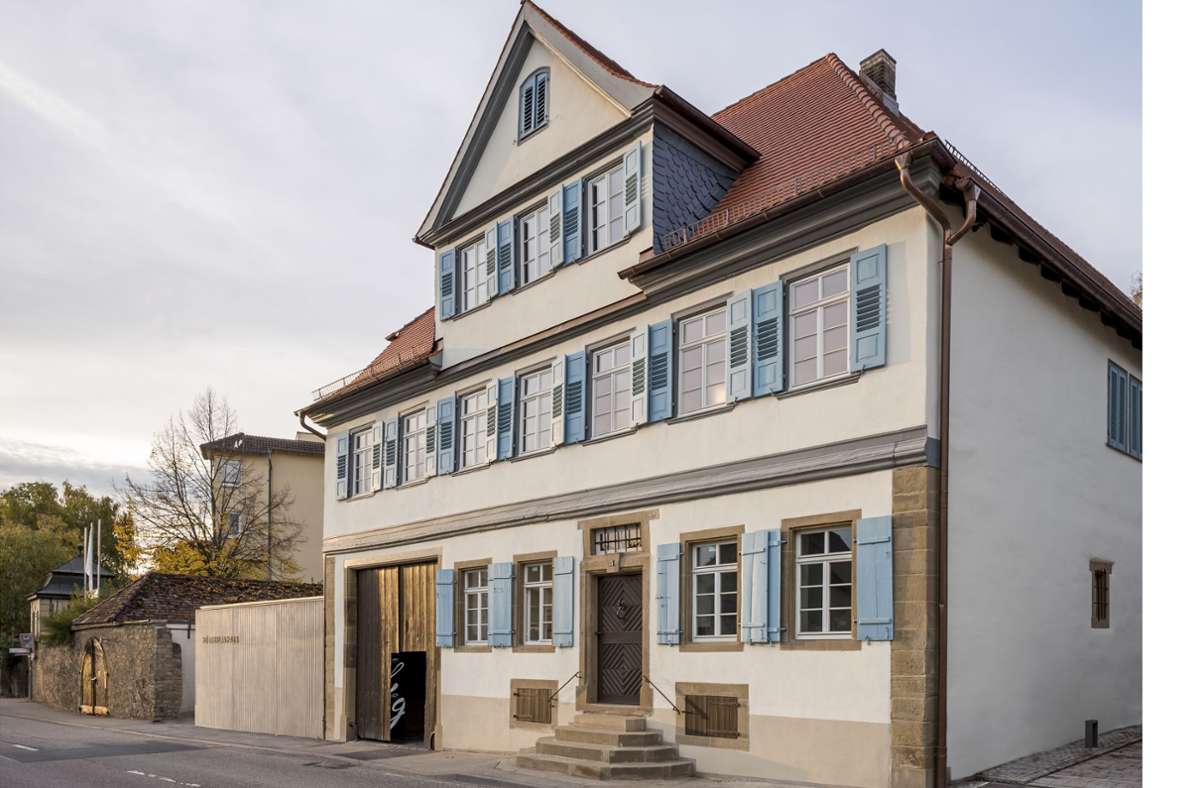 Das Hölderlin-Haus in Lauffen – hier verbrachte die Dichterlegende seine ersten Lebensjahre.
