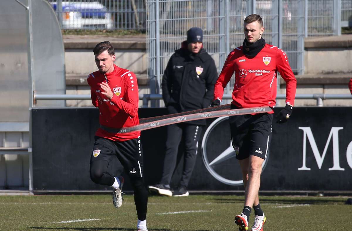 VfB Stuttgart: Die Eindrücke vom  Training am Vormittag