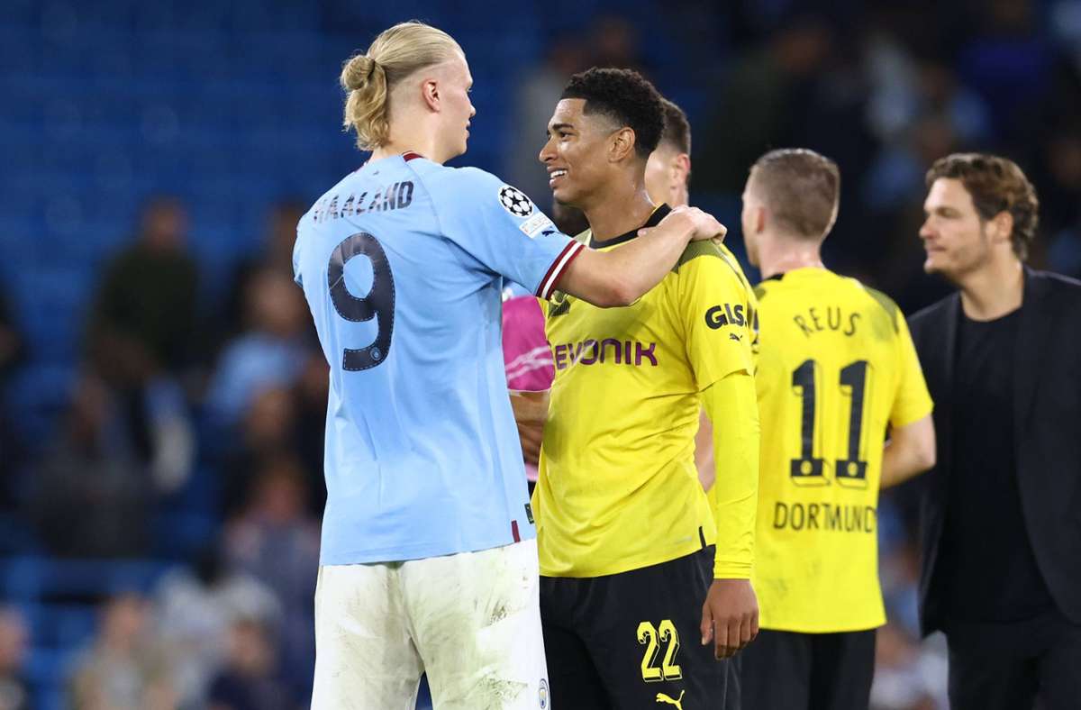 Borussia Dortmund gegen Manchester City: BVB-Matchball im Zeichen des Duells von Bellingham gegen Haaland