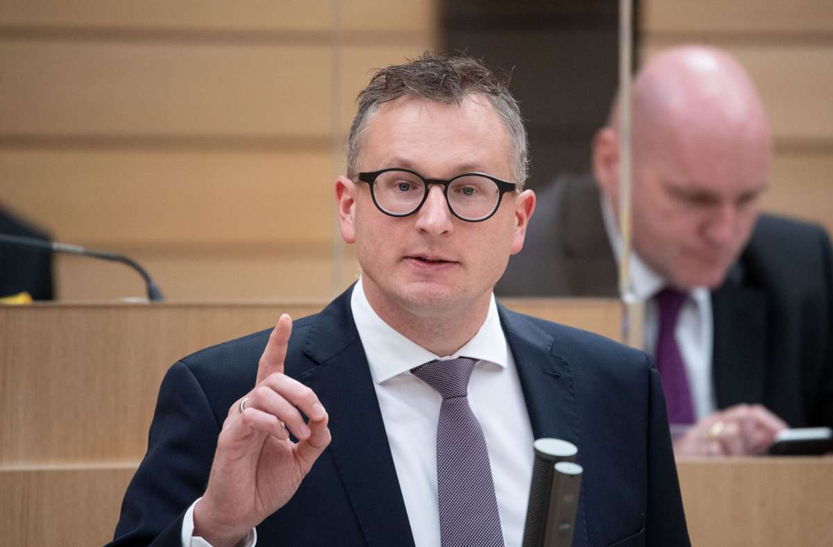 Grünen-Fraktionschef Andreas Schwarz: Will er Winfried Kretschmann beerben?