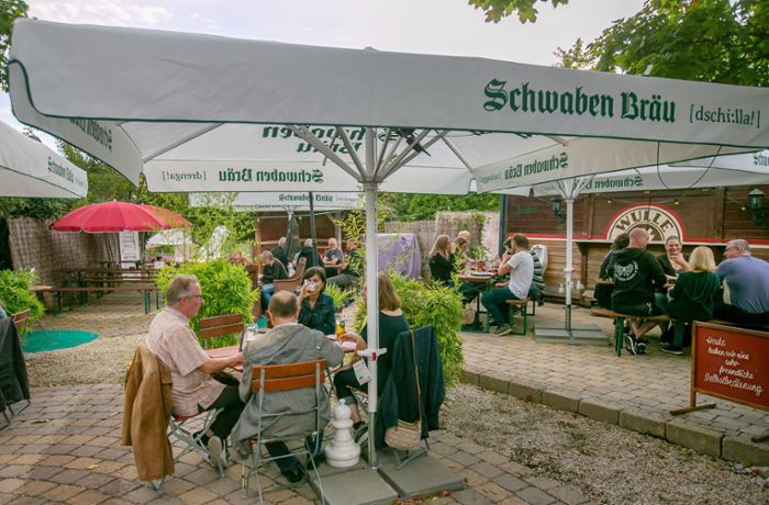 Außengastronomie in Esslingen: Hier können Speisen und Getränke im Freien genossen werden