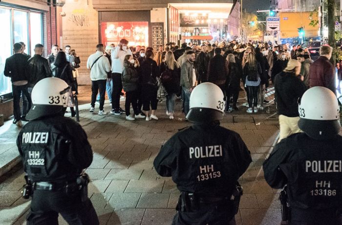 Hamburg: Polizei räumt nach illegaler Rave-Party das Schanzenviertel