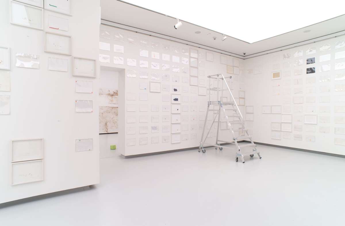 1000 Arbeiten der Reihe „Office Works“ zeigt Karin Sander in der Kunsthalle Tübingen