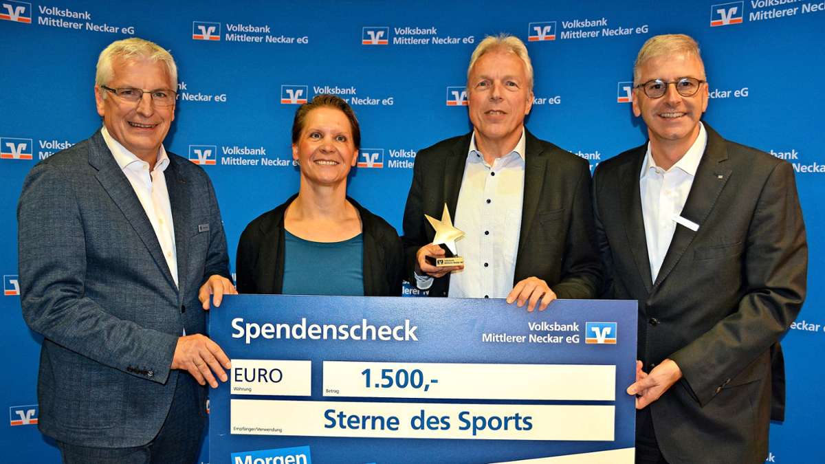 Sterne des Sports: SV Esslingen erhält Stern des Sports in Bronze
