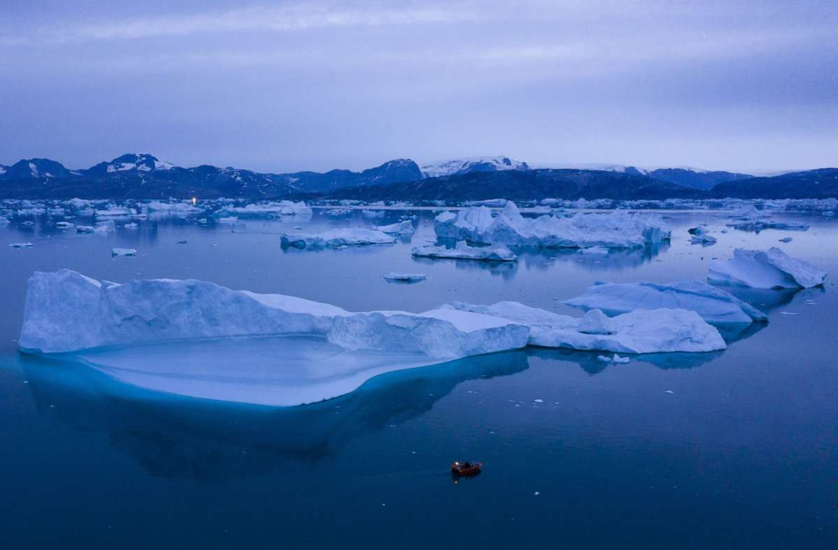Klimawandel: Rekord-Eisverlust in Grönland