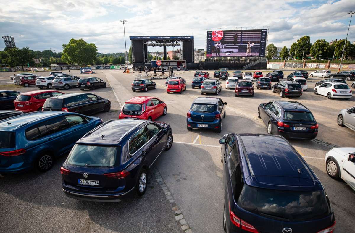Pläne der  Stuttgarter Veranstalter für 2021: Der Hype des Autokinos währte nur einen Sommer