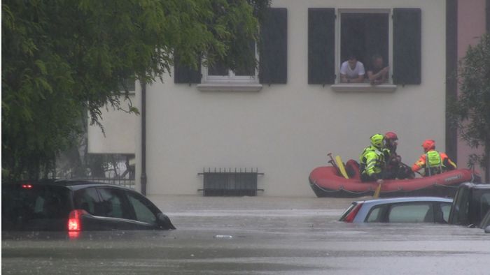 Überschwemmungen in Teilen Italiens – zwei Tote