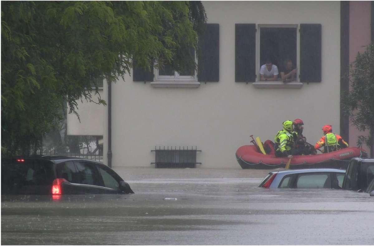 An der Adriaküste: Überschwemmungen in Teilen Italiens – zwei Tote