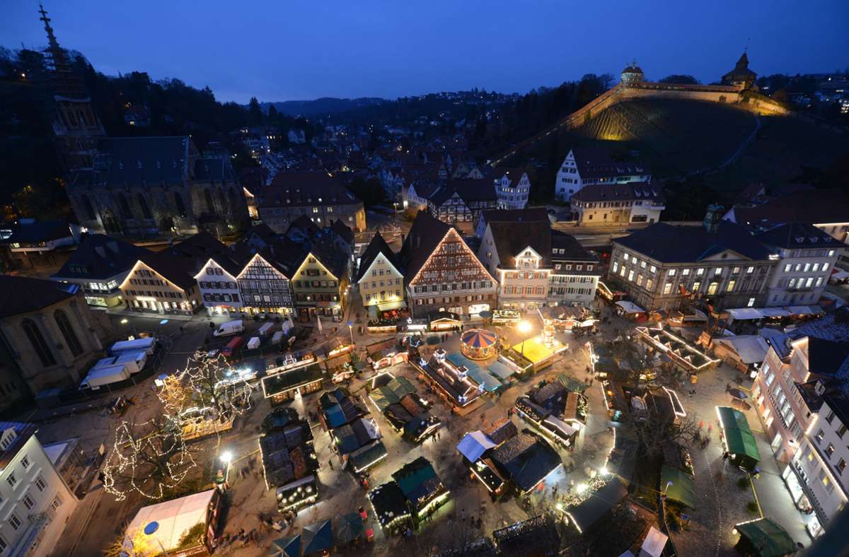 Esslinger Mittelalter- und Weihnachtszeit 2020: Auf der Hafenmarktinsel droht die Ebbe