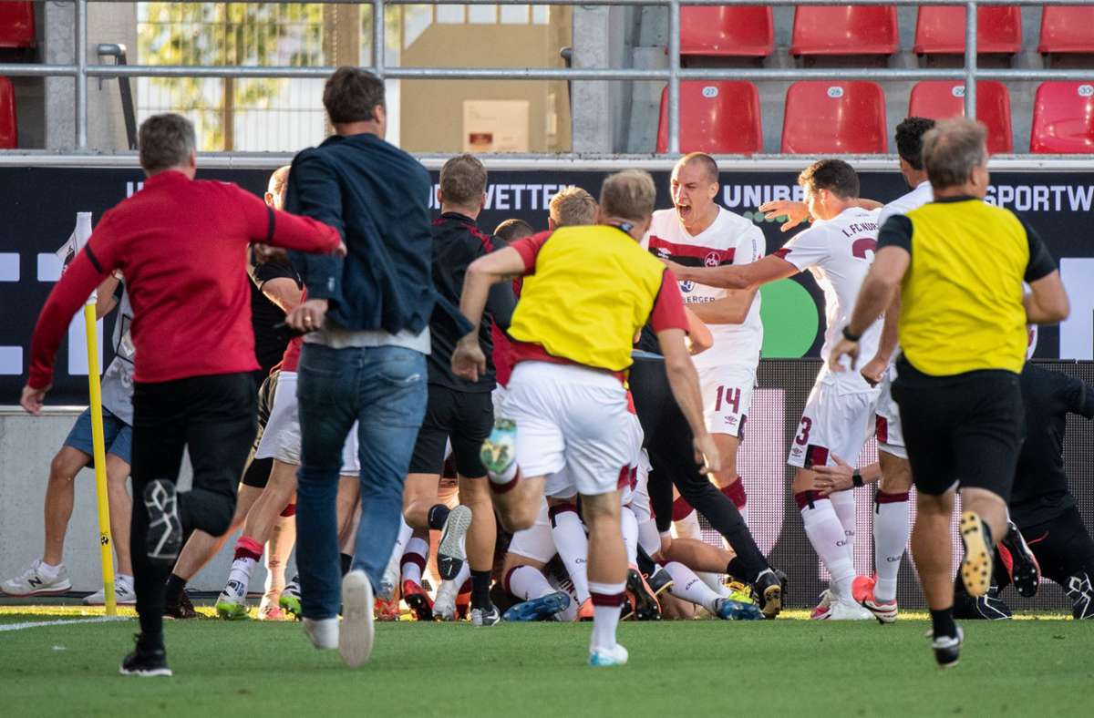 Drama in der Relegation: 96. Minute! Schleusener rettet den 1. FC Nürnberg vor dem Abstieg