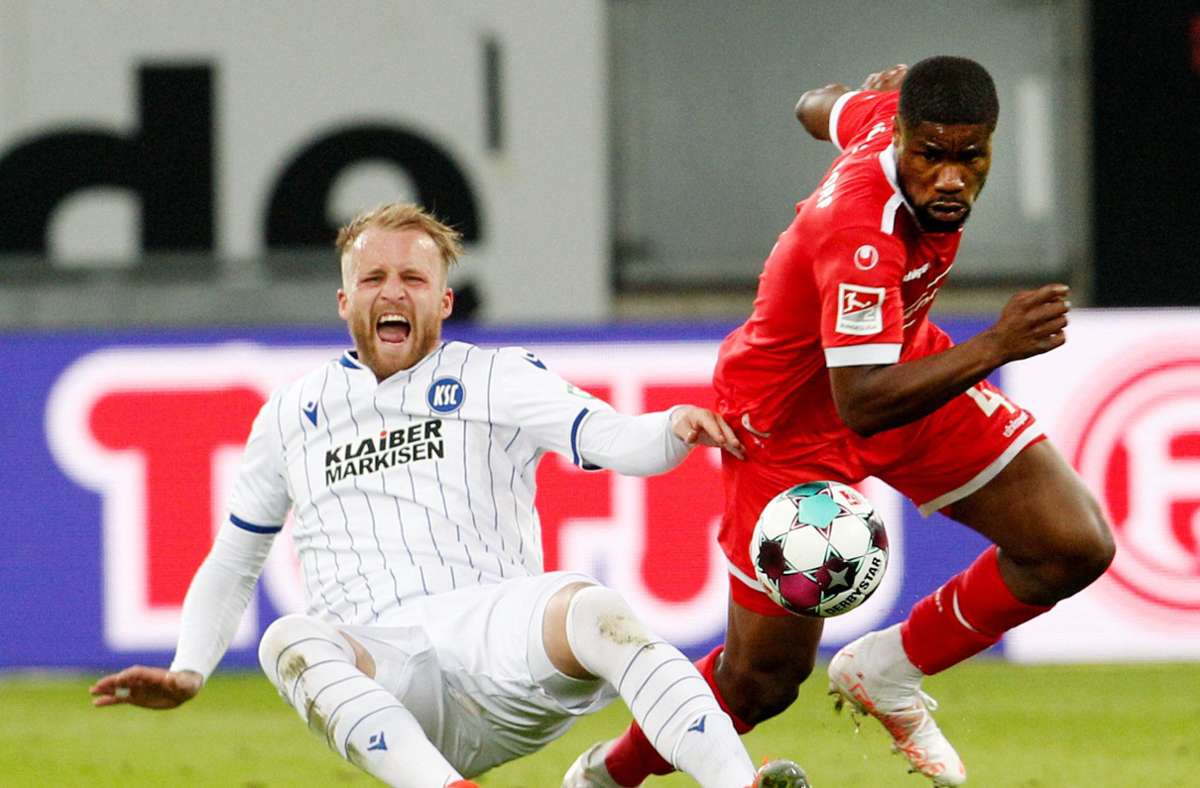 Pleite bei Fortuna Düsseldorf: Letzte Minimalchance des Karlsruher SC dahin