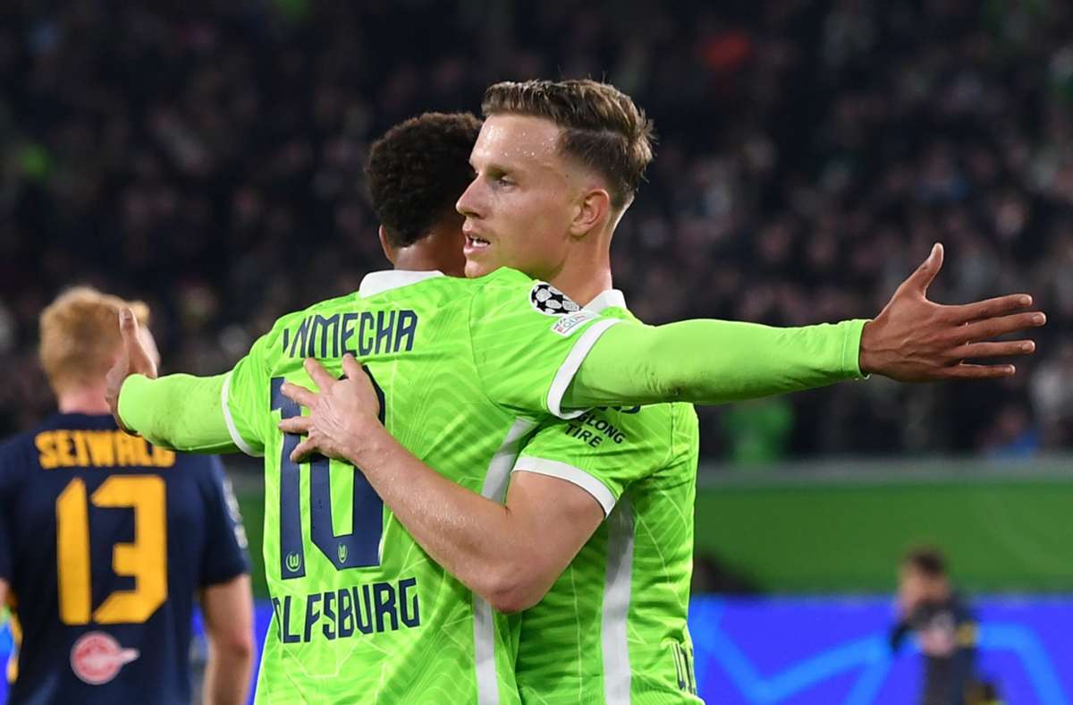 Champions League: Wolfsburger gewinnen gegen Red Bull Salzburg