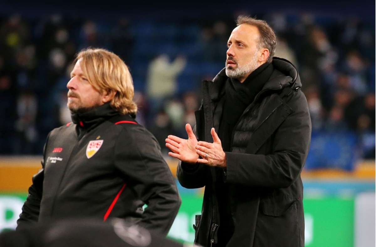 VfB Stuttgart im Abstiegskampf: Wie die VfB-Spitze zu Trainer Pellegrino Matarazzo steht