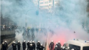 Corona-Proteste in mehreren Städten in Europa