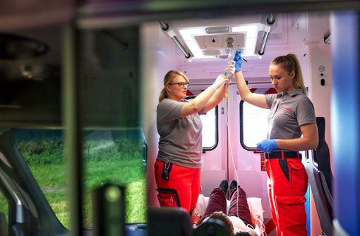 Die Retter in Stuttgart sind überlastet. Bei den Johannitern geht jetzt ein zusätzlicher Rettungswagen in den Einsatz. Foto: Johanniter-Unfall-Hilfe
