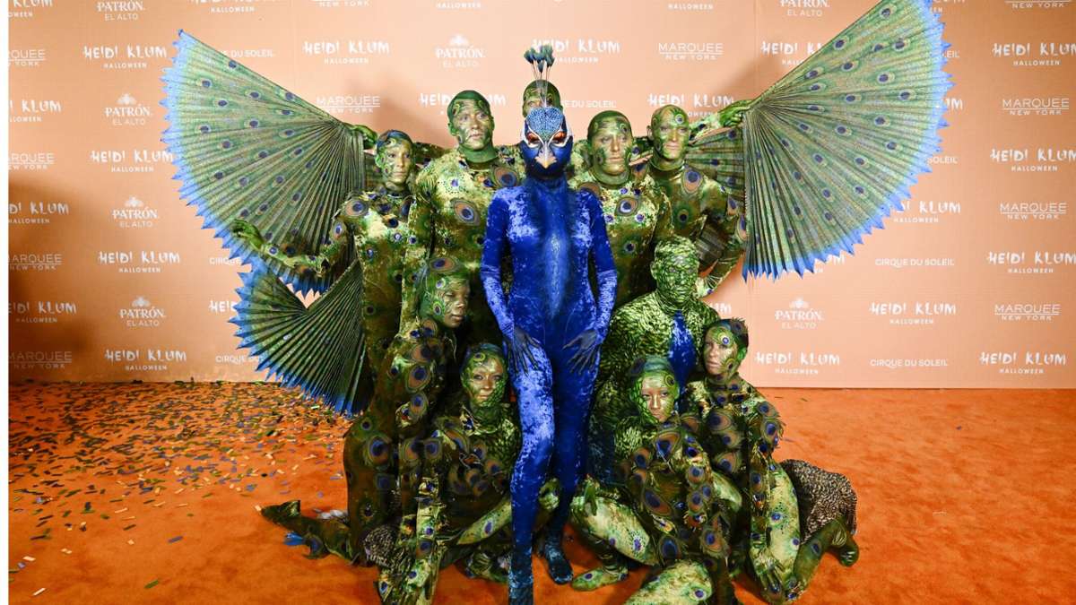 Heidi Klum: Die „Queen of Halloween“ zeigt ihr schillerndes Kostüm