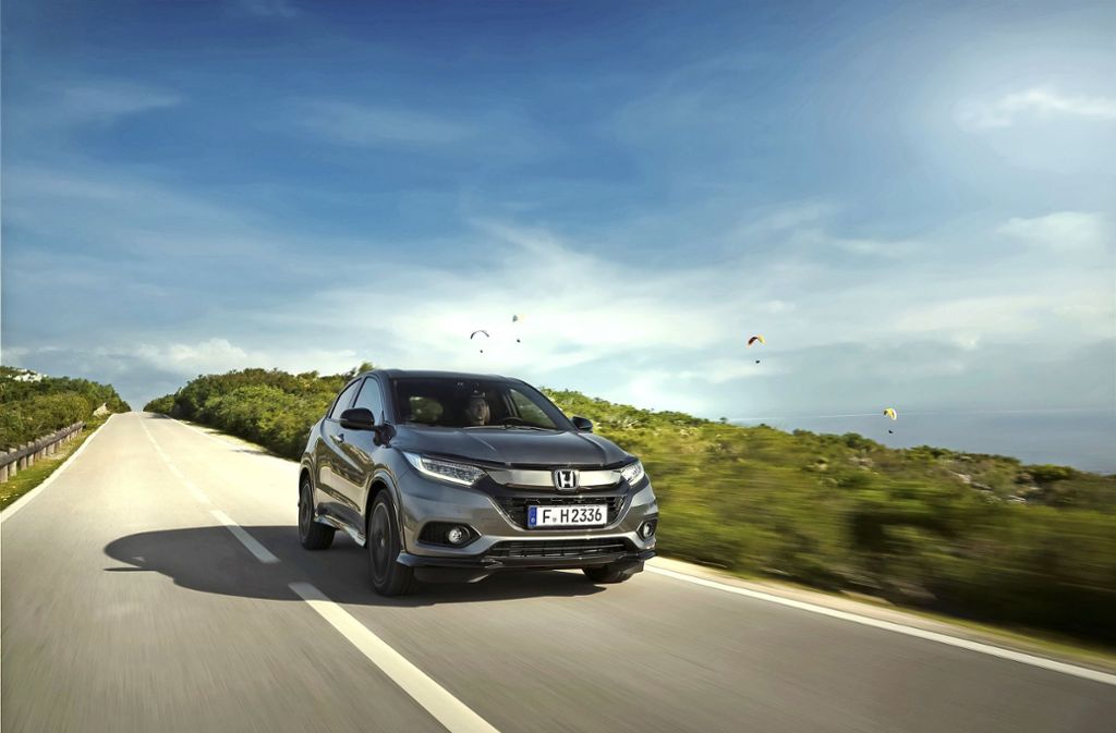 Honda hat seine HR-V-Baureihe erweitert – Kompaktes SUV jetzt auch mit 182 PS starkem 1,5-Liter-Benziner: Ein sportlicher Hingucker