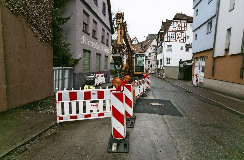 Verkehr in Esslingen: Hindernisse auf den Straßen ärgern Autofahrer