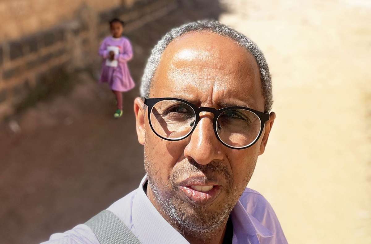Eritreer in Stuttgart: Ein Mann voller Zuversicht –  und Sorge