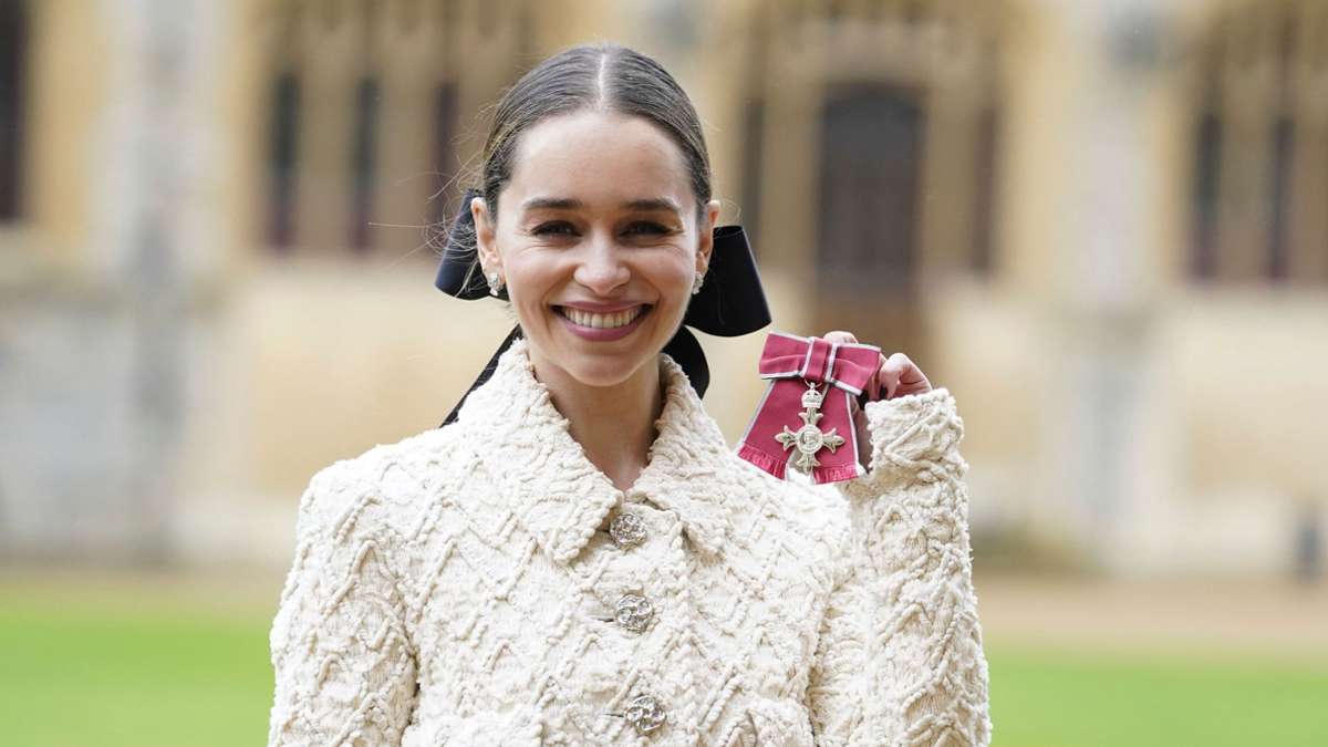 Engagement: Game of Thrones-Star Emilia Clarke ausgezeichnet