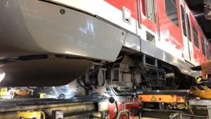 Schmiere soll S-Bahn in Stuttgart helfen