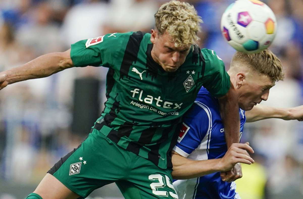 Fußball-Bundesliga: Mönchengladbach rettet in Überzahl Punkt in Darmstadt