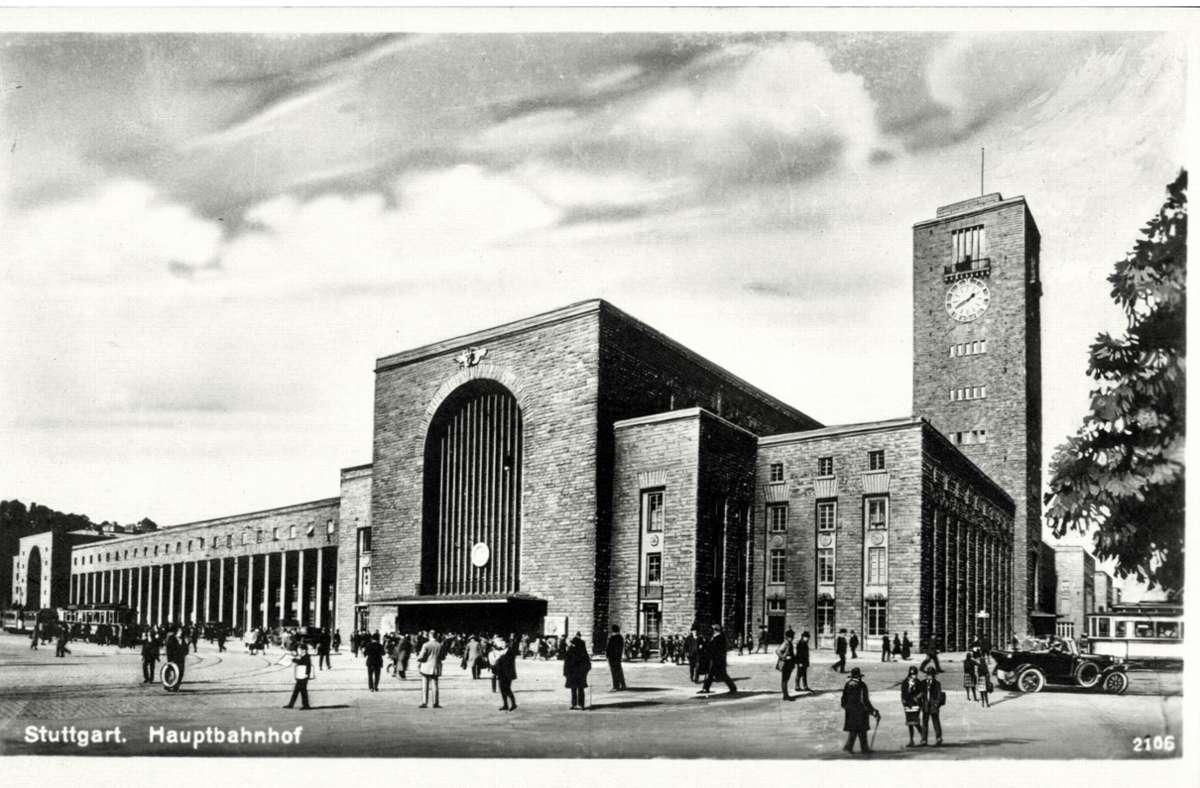 Ein Bild aus der Frühzeit des neuen Bahnhofs Foto: imago/Arkivi/imago stock&people