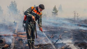 Wo sind aktuell Waldbrände in Russland?