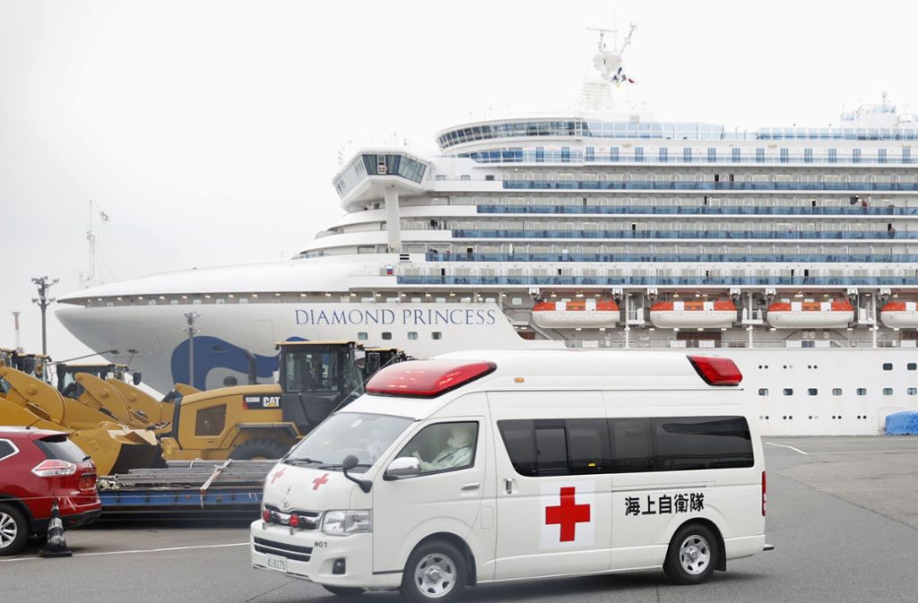 Kreuzfahrtschiff Diamond Princess: Nun sind auch zwei deutsche Passagiere mit Corona infiziert