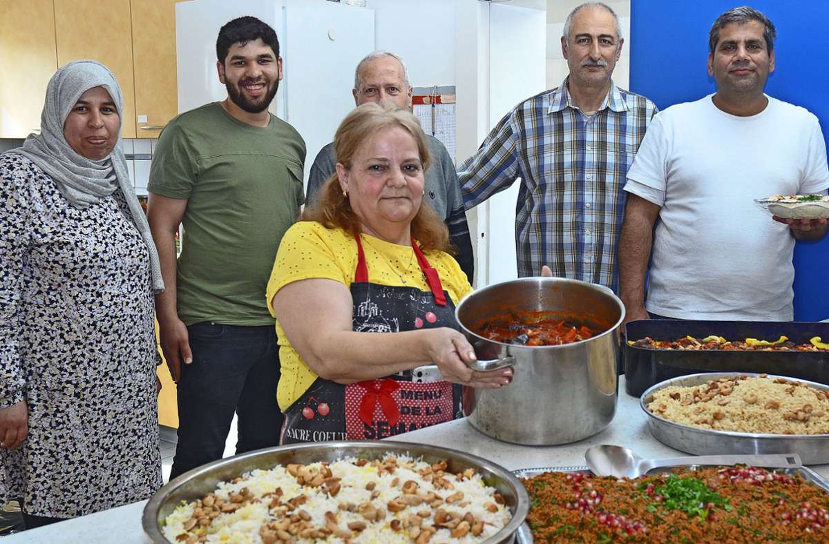 Integration in Ostfildern: Gemeinsam zu Tisch im Café Syria
