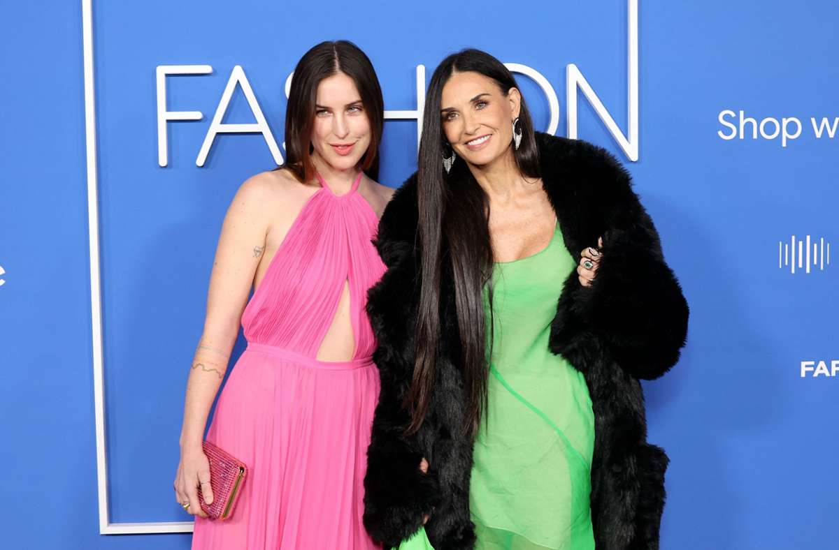 Demi Moore besucht zusammen mit ihrer Tochter Scout LaRue die „Fashion Trust U.S. Awards“ in Los Angeles.