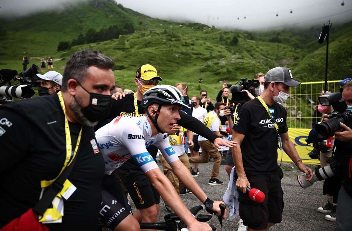 Tour de France: Pogacar schlägt gegen Vingegaard zurück –  Hindley verliert Gelb